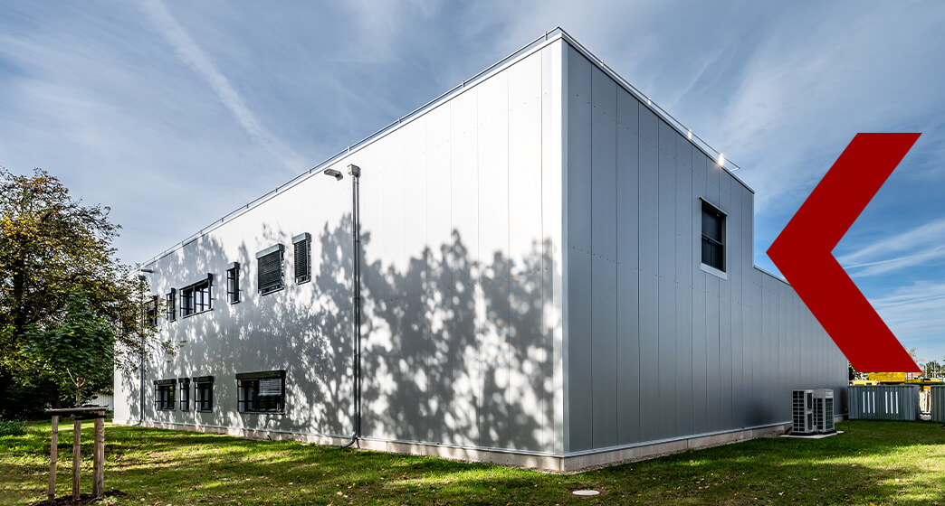 Fischer Planen und Bauen - Neubau Trafohalle